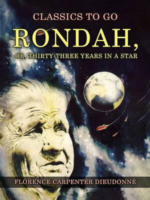 cover image of Rondah, or, Thirty-Three Years in a Star